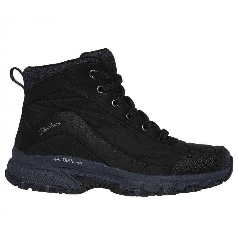 Botín Mujer Hillcrest New Traveler Negro Skechers-0