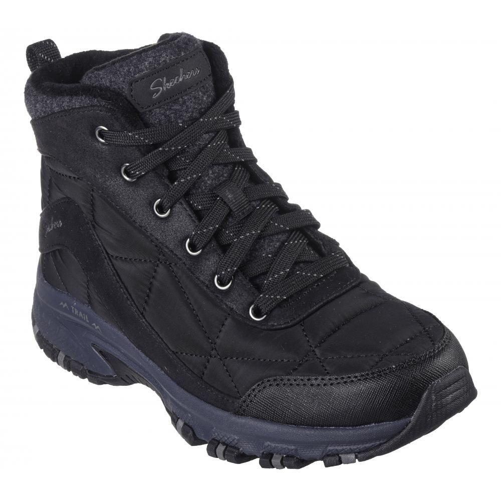 Botín Mujer Hillcrest New Traveler Negro Skechers-5