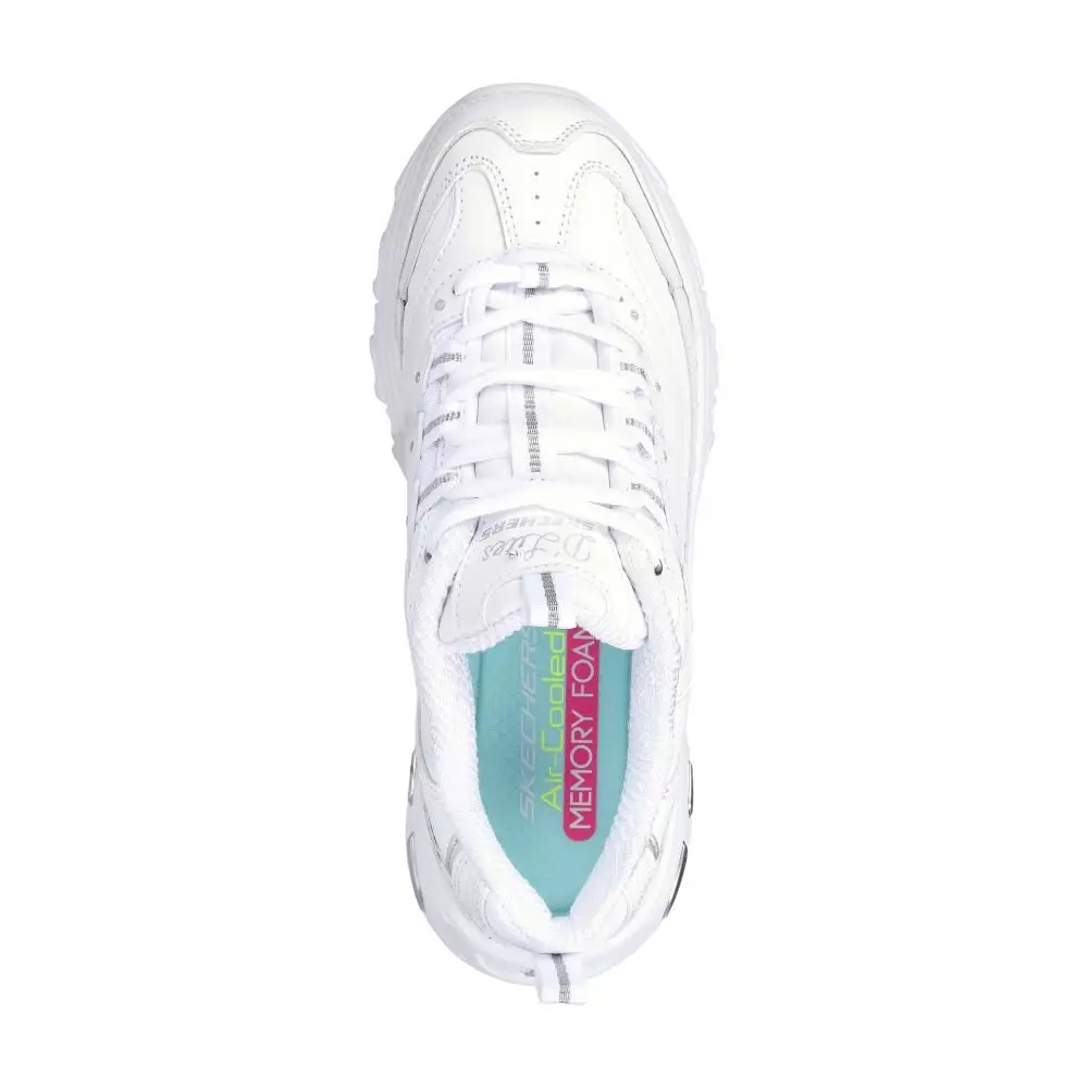 Zapatilla Mujer D'Lites Fresh Start Blanco Skechers-2