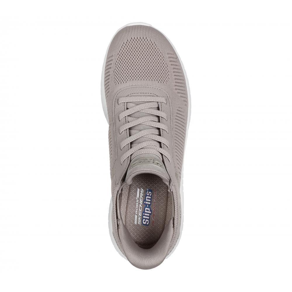 Zapatilla Mujer Skechers Slip-ins: Bobs Squad Chaos A Beige-1