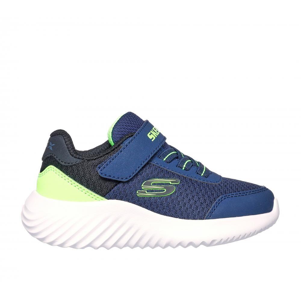 Zapatilla Niño Bounder Trezic Azul Skechers-0