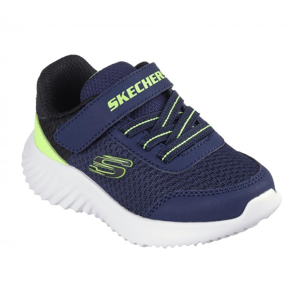 Zapatilla Niño Bounder Trezic Azul Skechers-4