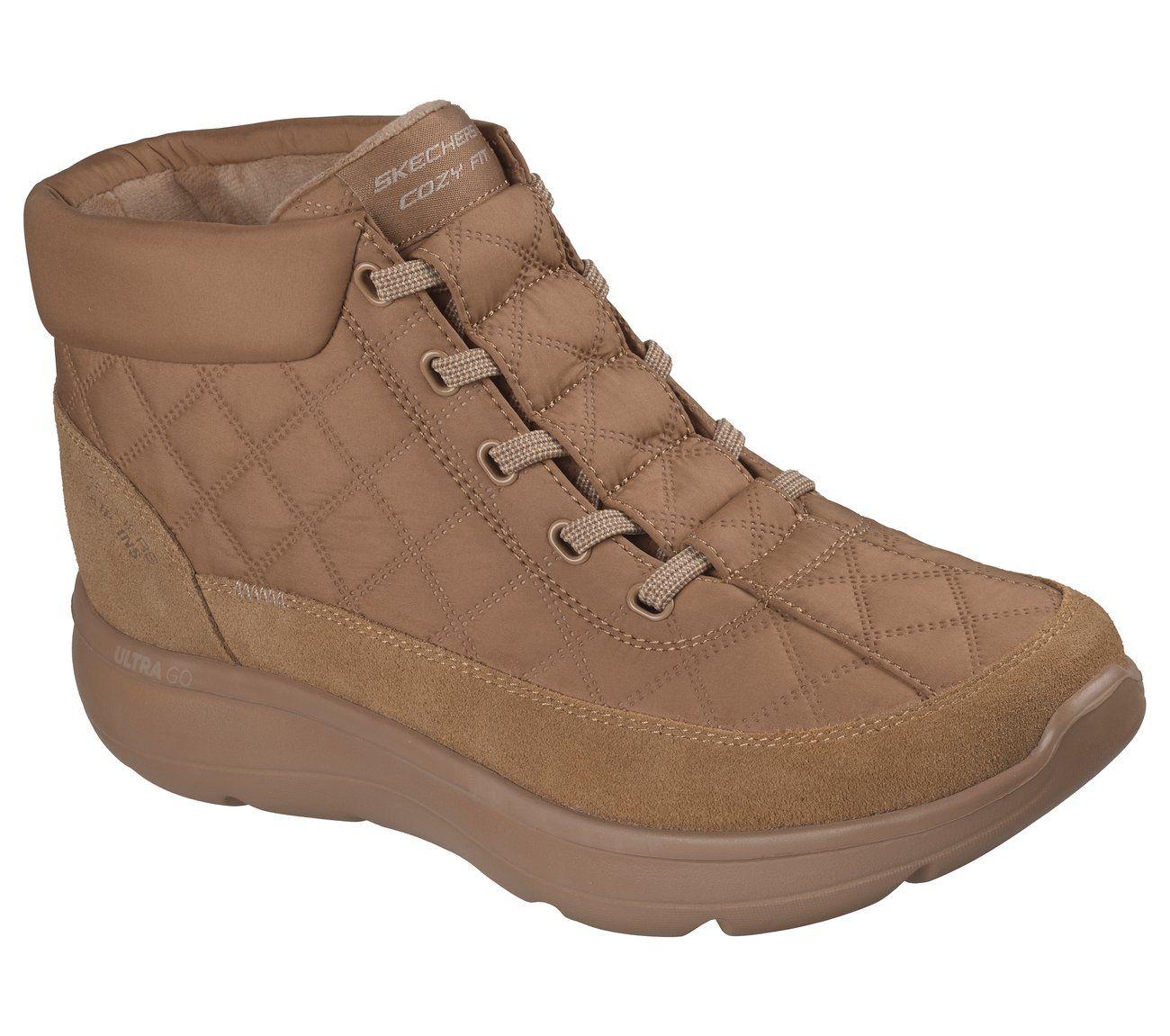 Botines Mujer Slip-ins OnTheGo Encore CozyDay Café Skechers-3