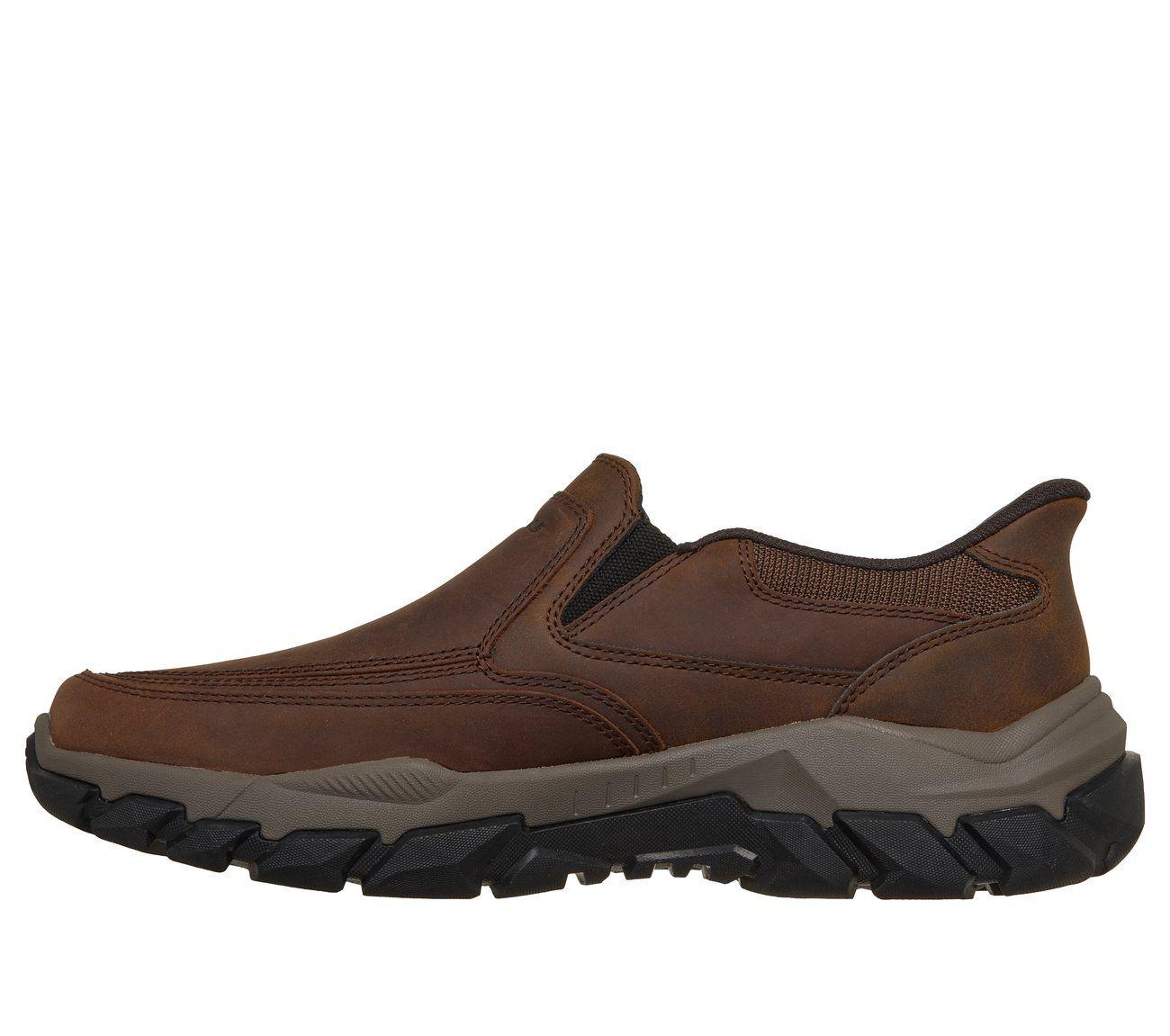 Zapatos Hombre Slip-ins Santoro Archaic Café Skechers-5