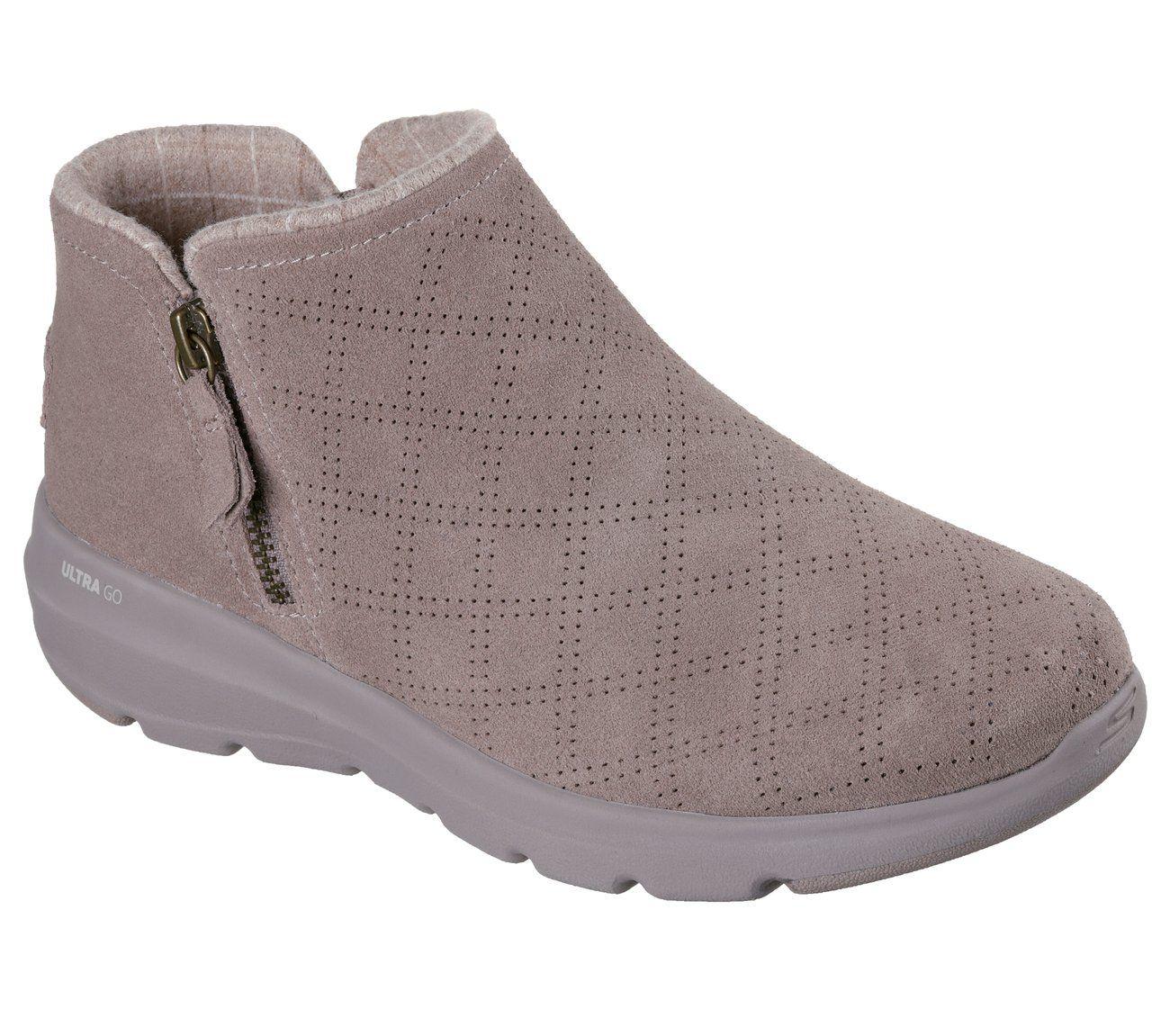 Botines Mujer Glacial Ultra Juliet Café claro Skechers-3