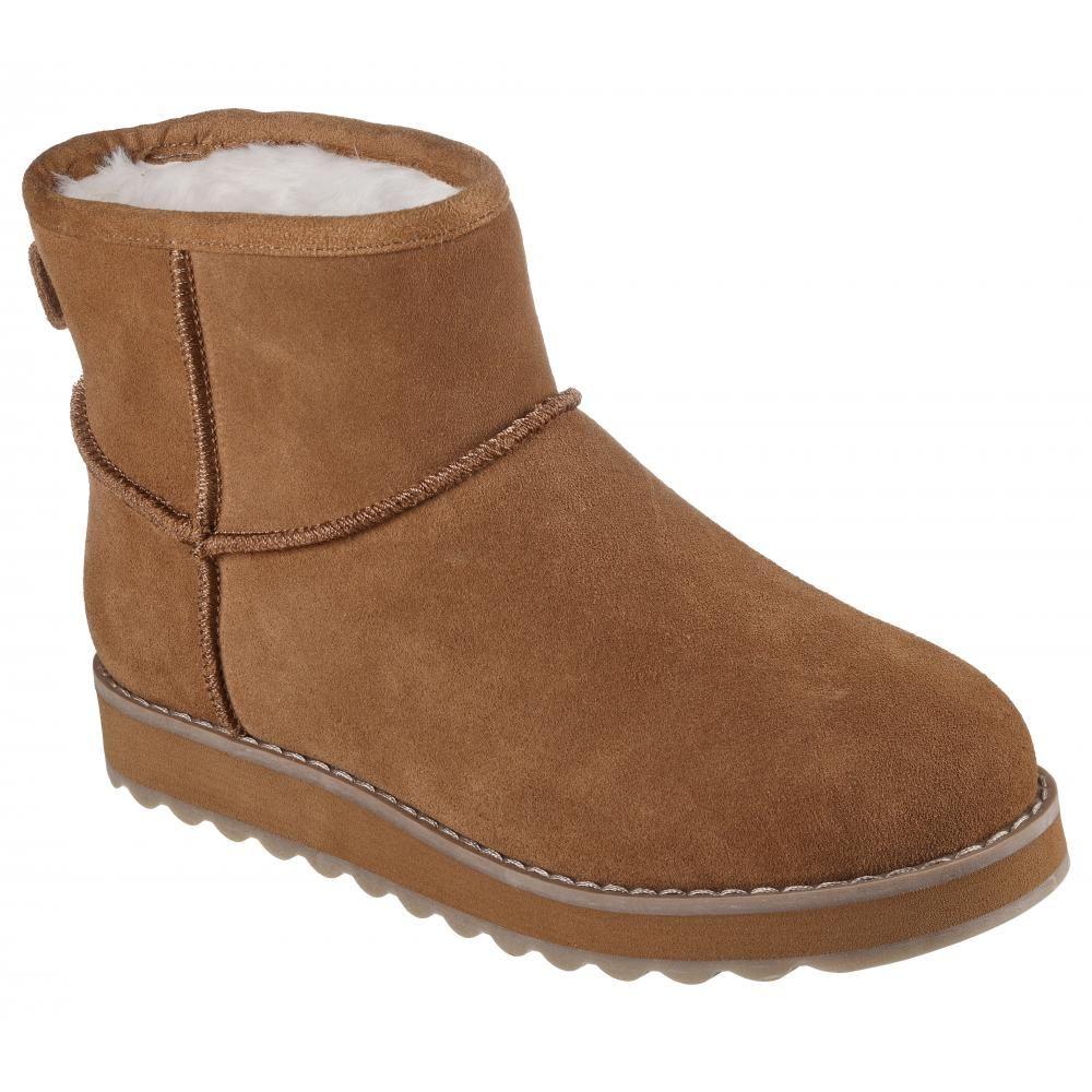 Botín Mujer Keepsakes 2,0 Café Skechers -3