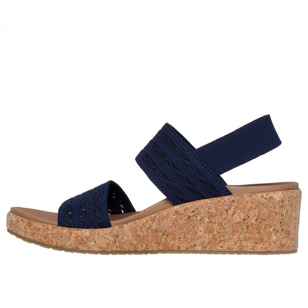 Sandalia Mujer Arch Fit Beverlee Mesh On You Azul Skechers-3