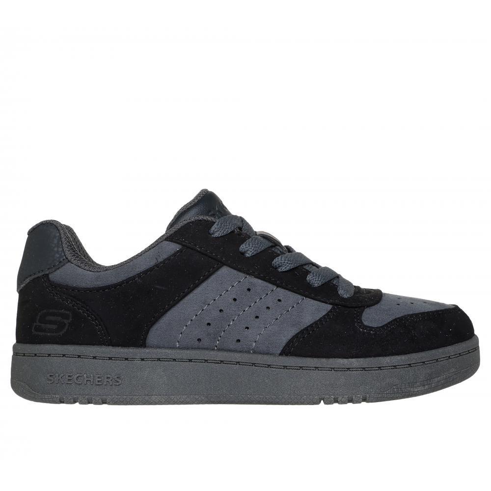 Zapatillas Niño Quick Street Negro LGY Skechers-3