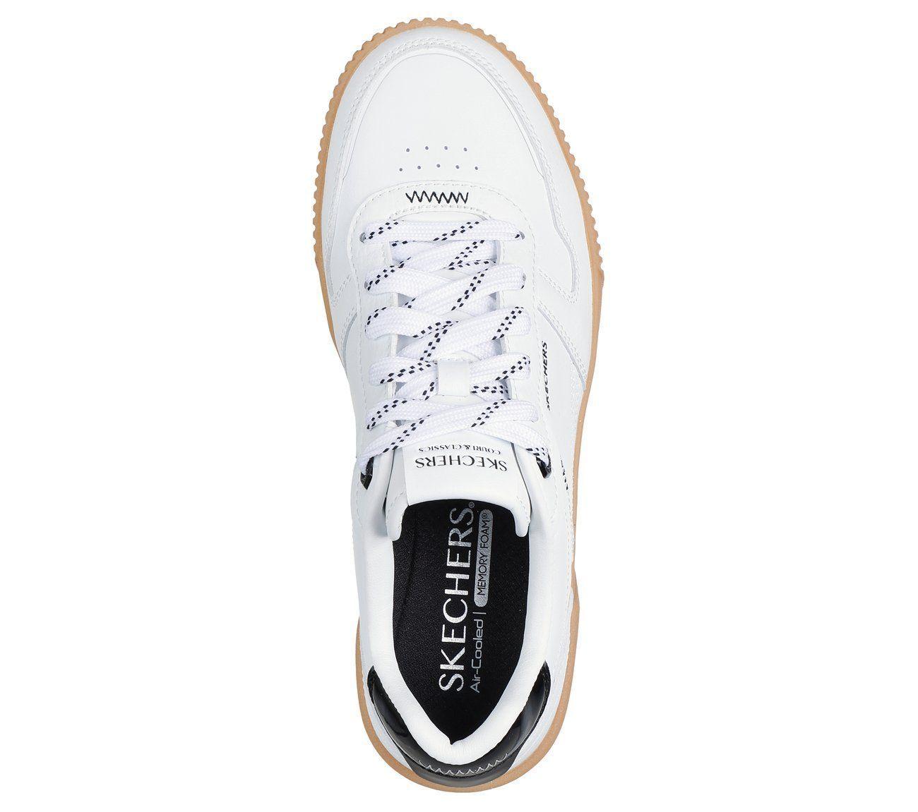 Zapatillas Mujer Jade Keep It Casual Blanco negro Skechers-1