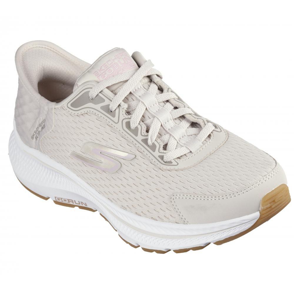 Zapatilla Mujer Skechers Slip-ins: Go Run Consistent Beige-4