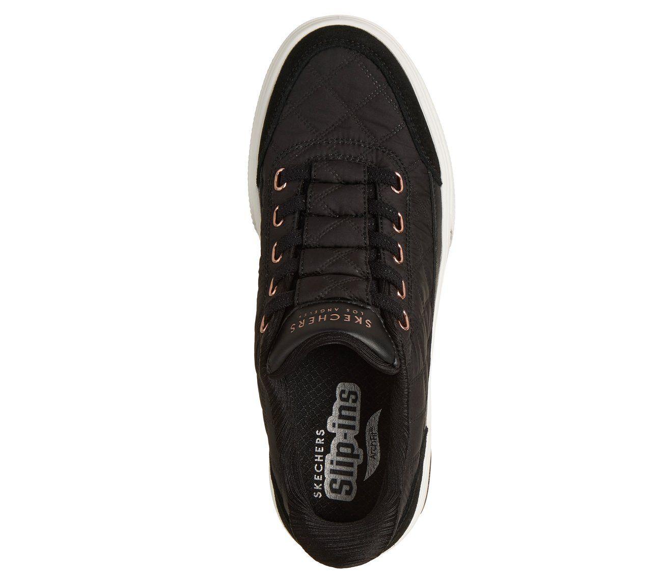 Zapatillas Mujer Slip-ins AF Arcade Cuddle S Negro Skechers-1