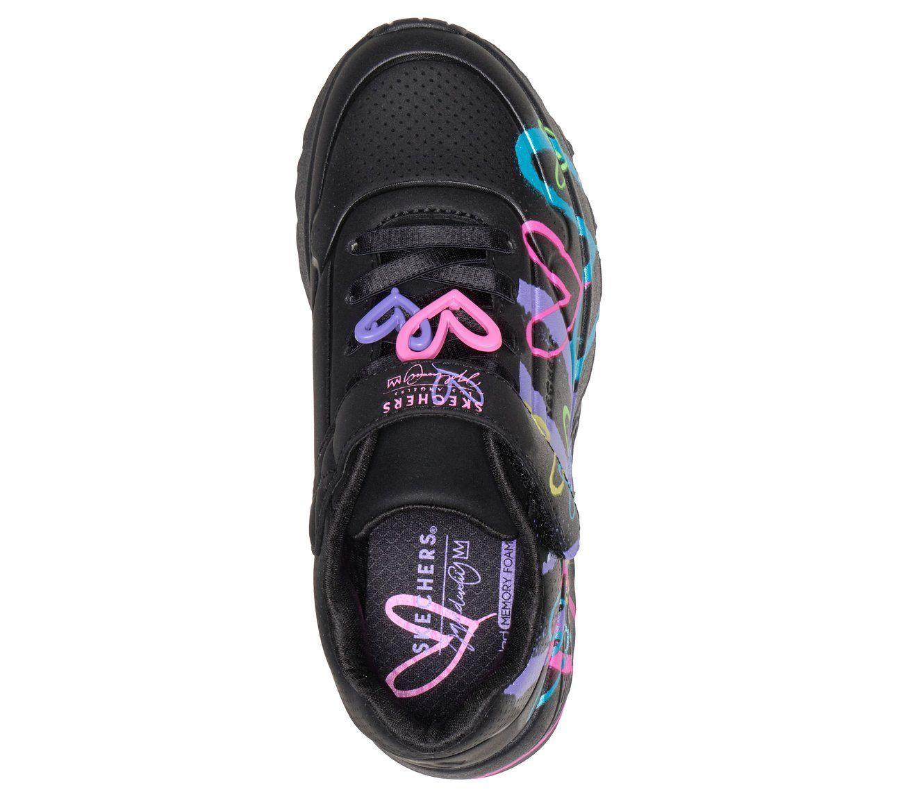 Zapatillas Niña Skechers UNO Lite Heart Status-1