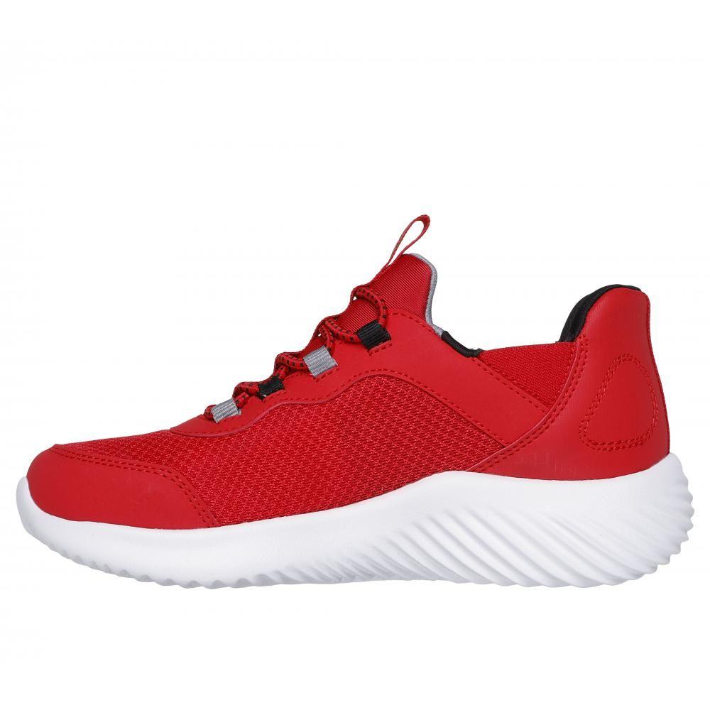 Zapatilla Niño Bounder BriskBurst Rojo Skechers-3