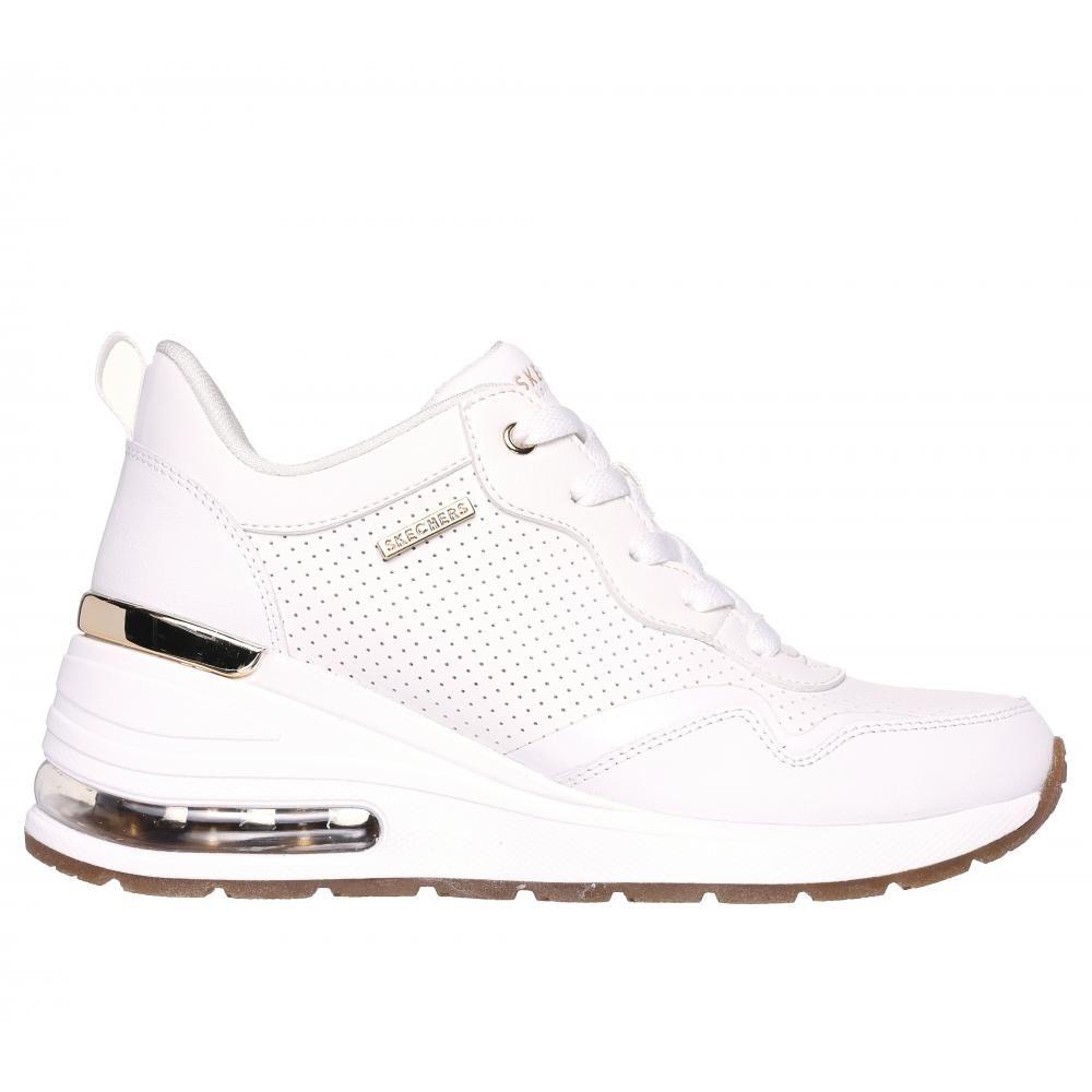 Zapatilla Mujer Million Air Hotter Air Blanco Skechers-0