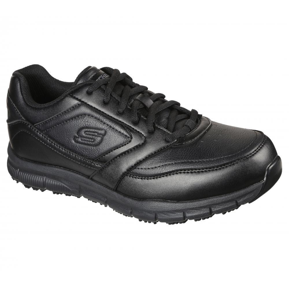 Zapato Hombre Work Nampa SR Negro Skechers-4