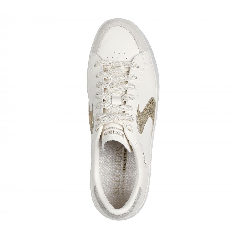 Zapatilla Mujer Hiland Quite Chic Beige Skechers-1