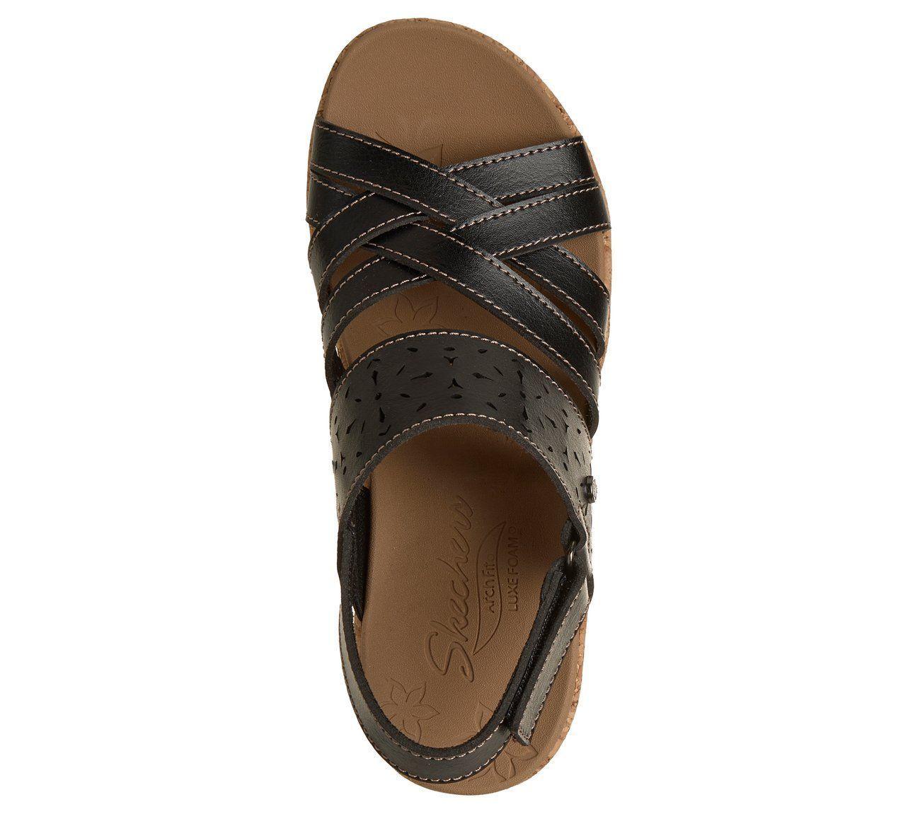 Sandalias Mujer Skechers Arch Fit Beverlee 2.0 Natural Era-1