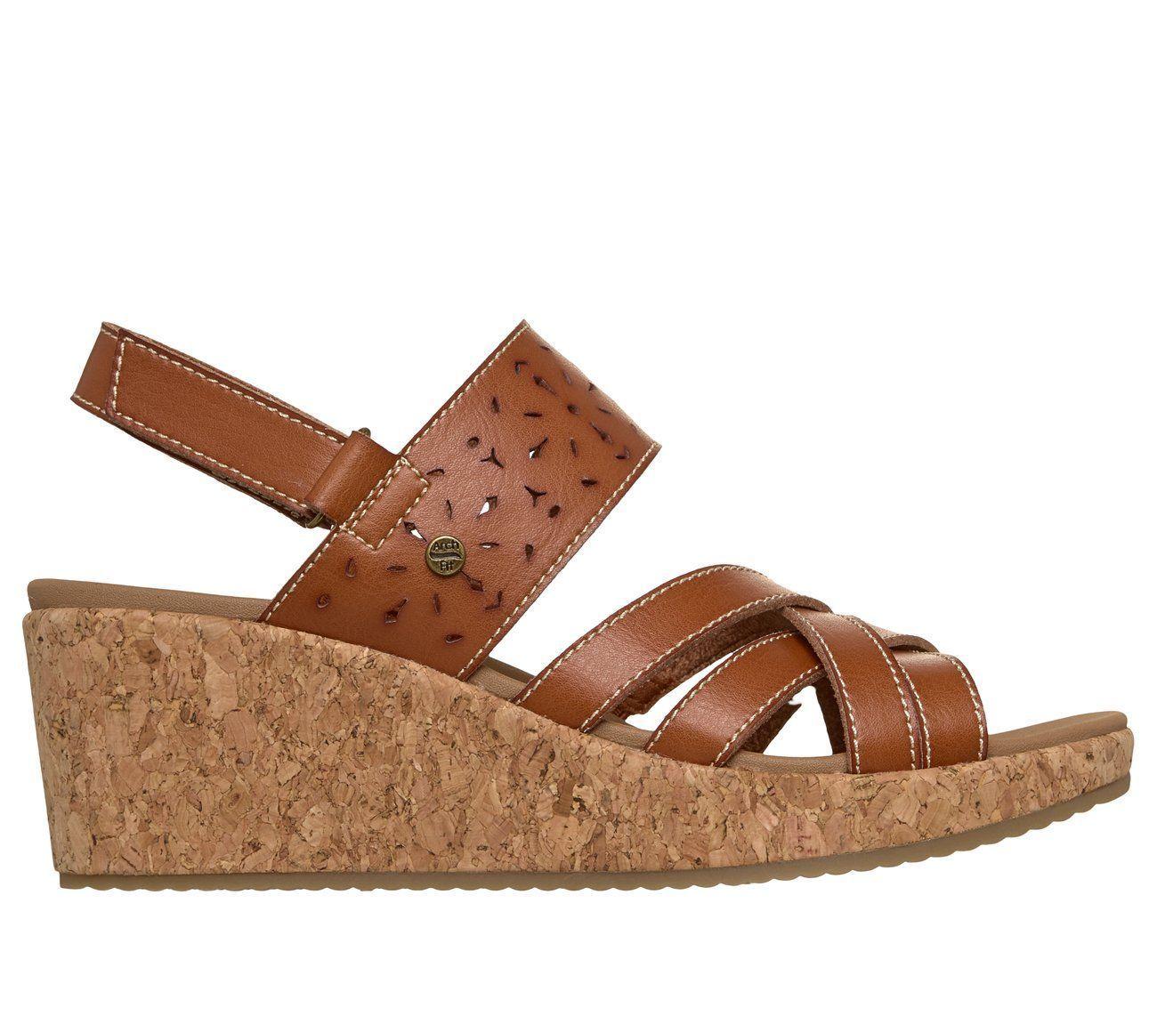 Sandalias Mujer Skechers Arch Fit Beverlee 2.0 Natural Era-0