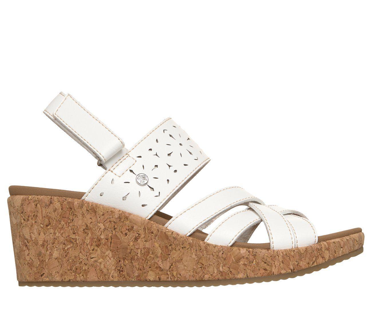 Sandalias Mujer Skechers Arch Fit Beverlee 2.0 Natural Era-0