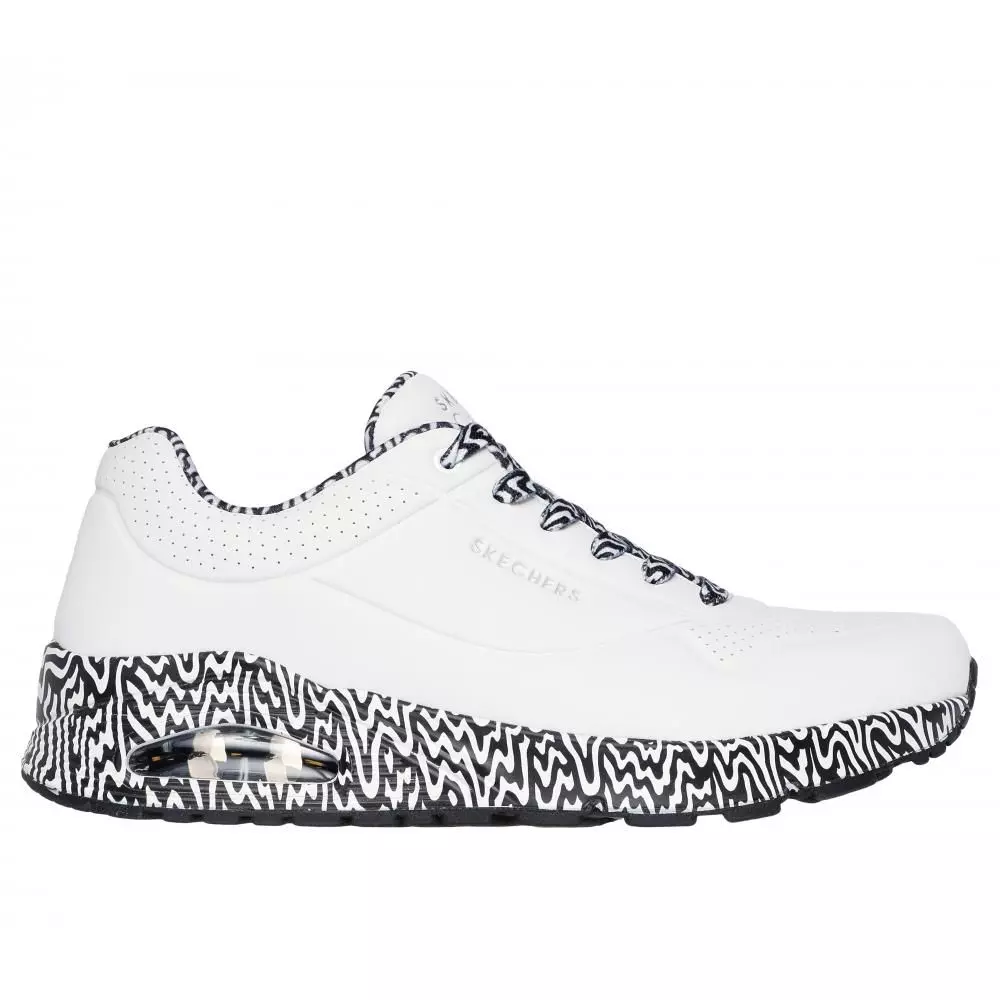 Zapatilla Hombre Uno Mini Drip Blanca Skechers-0
