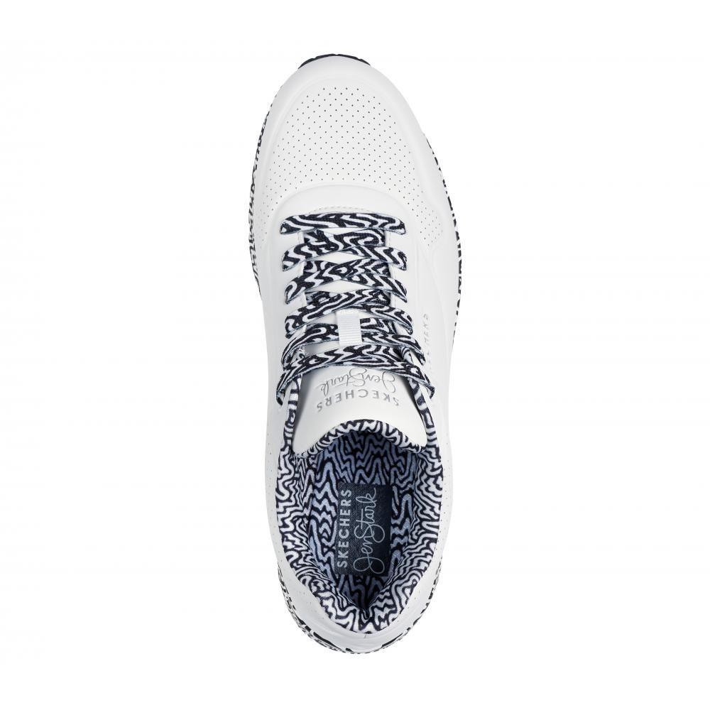 Zapatilla Hombre Uno Mini Drip Blanca Skechers-1