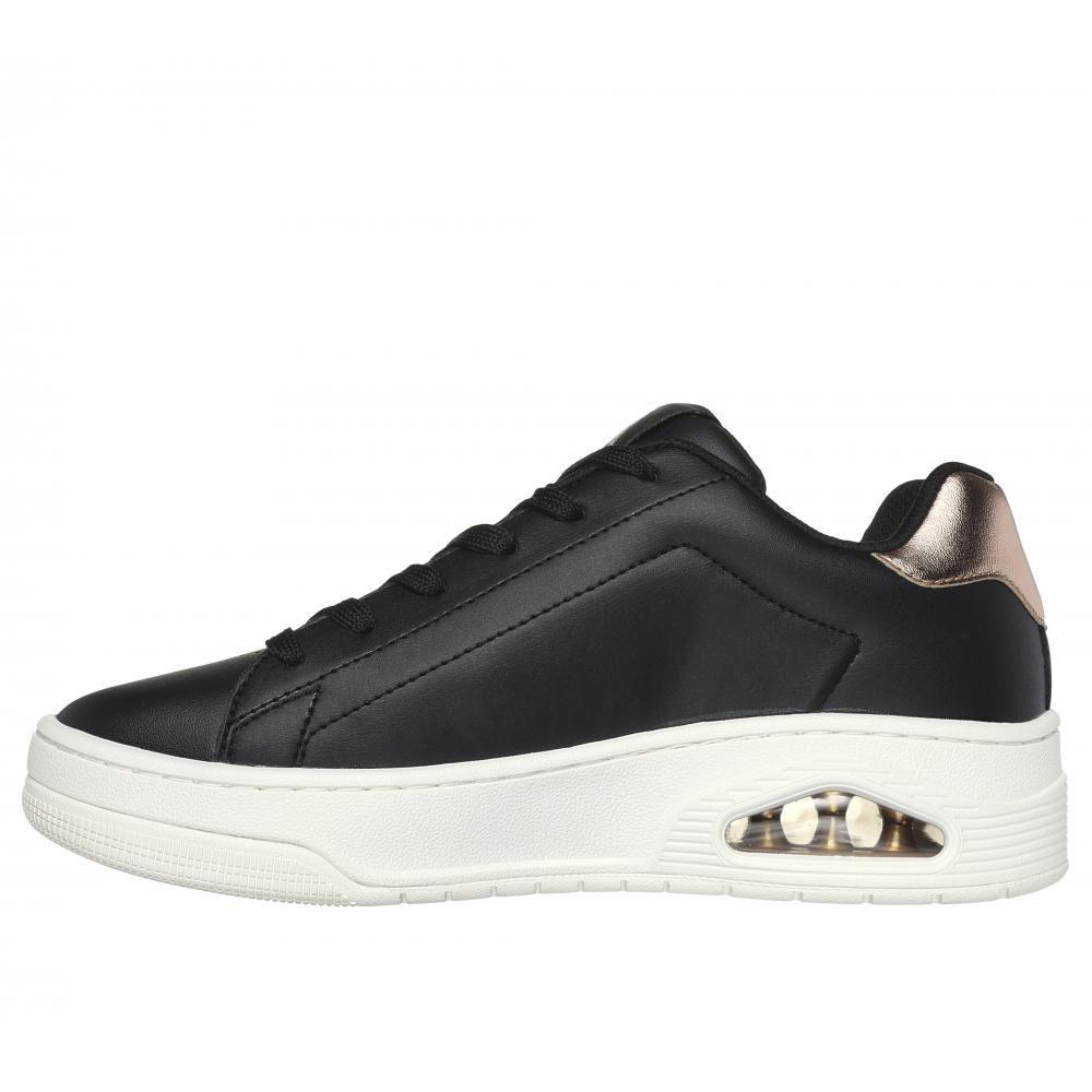 Zapatilla Mujer Uno Court Negra Skechers-3