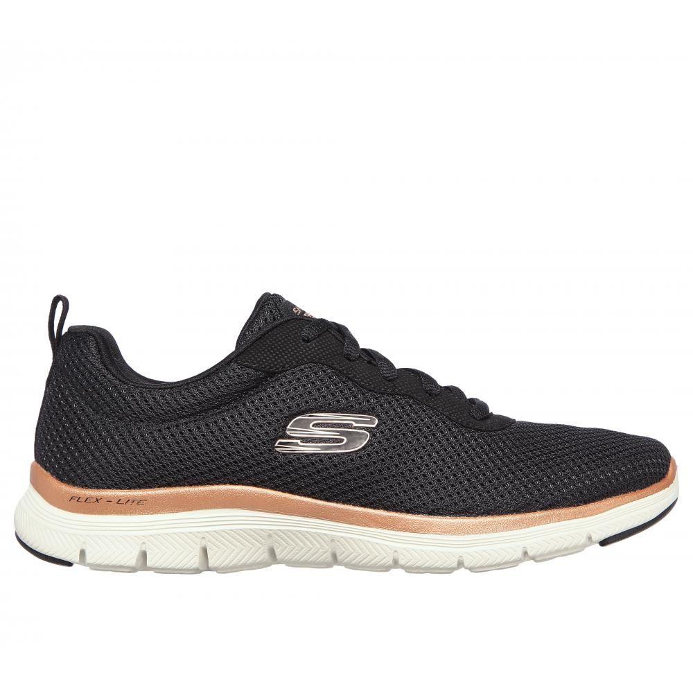 Zapatilla Mujer Flex Appeal 4.0 Brilliant View Negra Skechers-0