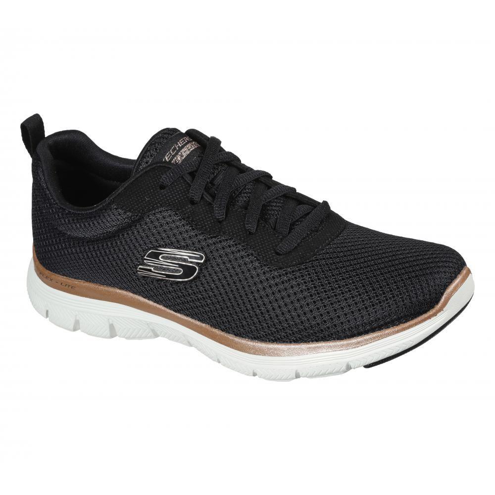 Zapatilla Mujer Flex Appeal 4.0 Brilliant View Negra Skechers-5