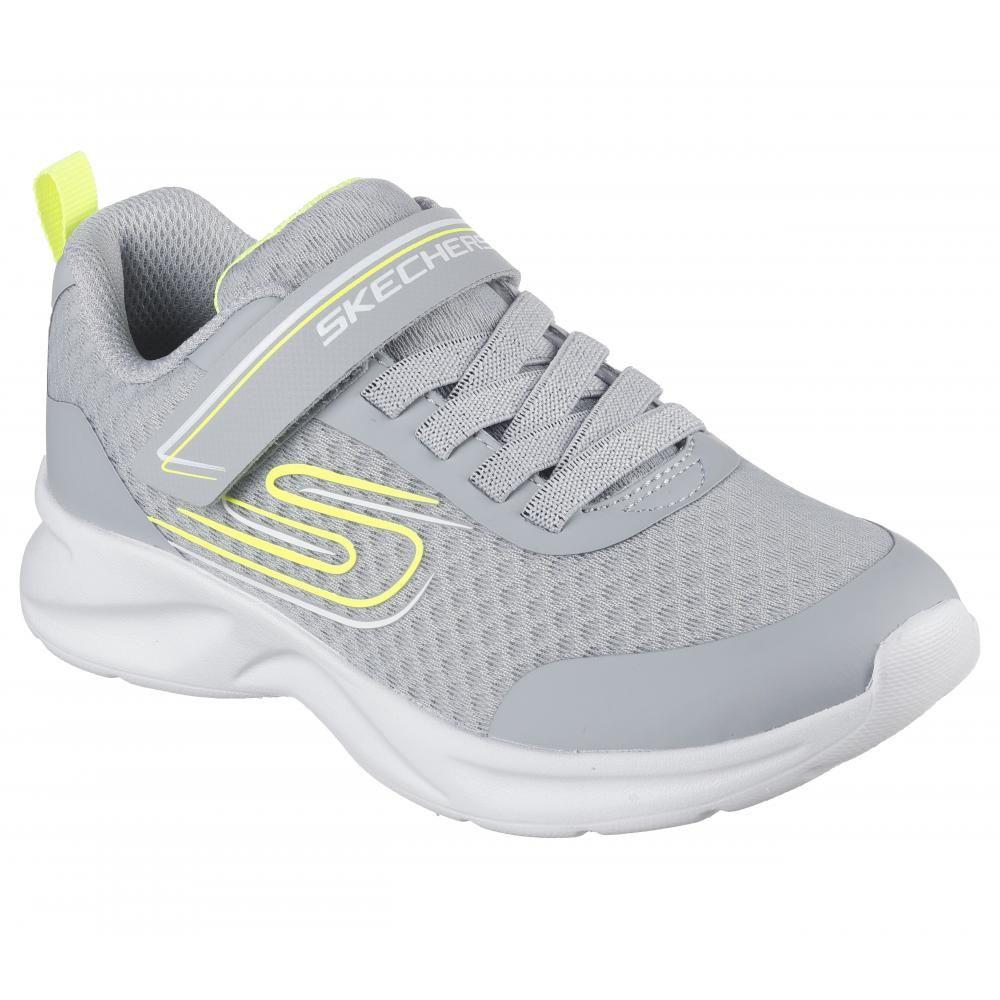 Zapatilla Niña Dynamatic Nonstop Speed Gris Skechers-4