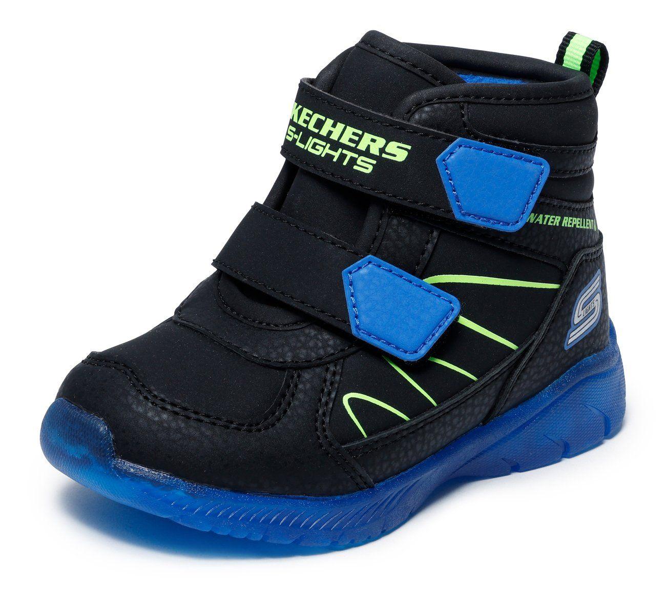 Botas Niño Infante Illumi-Brights Splash Beams Azul Skechers-4