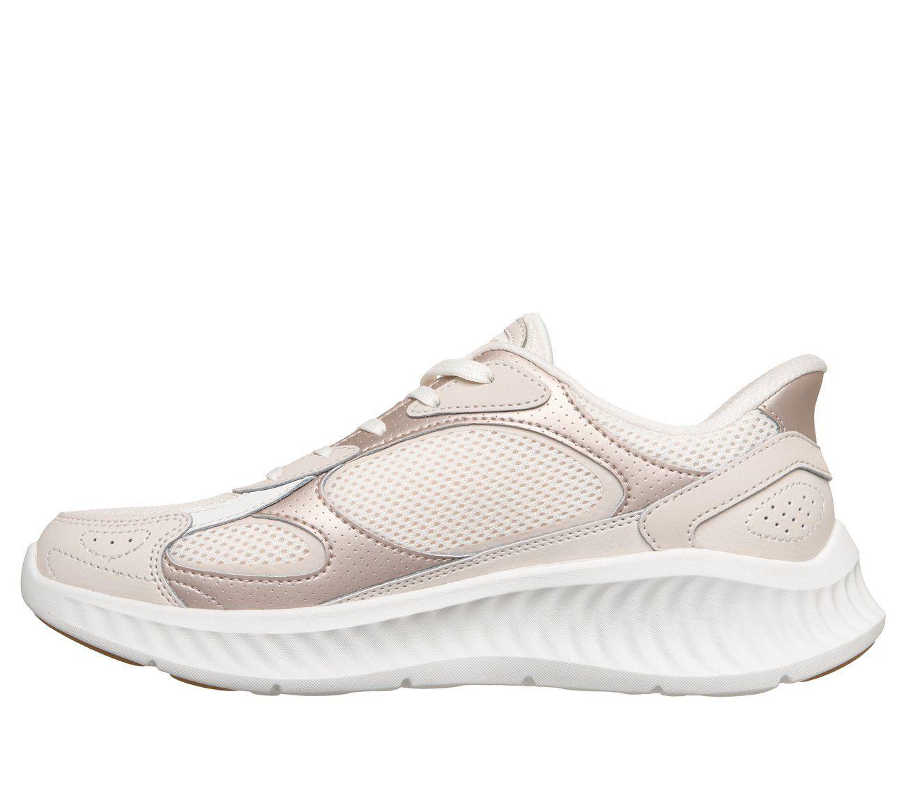 Zapatillas Mujer Slip-ins Go Walk Now Beige Skechers-4