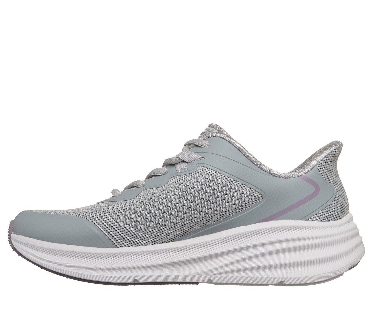Zapatillas Mujer Slip-ins Bobs Skillz Celeste Gris Skechers-5