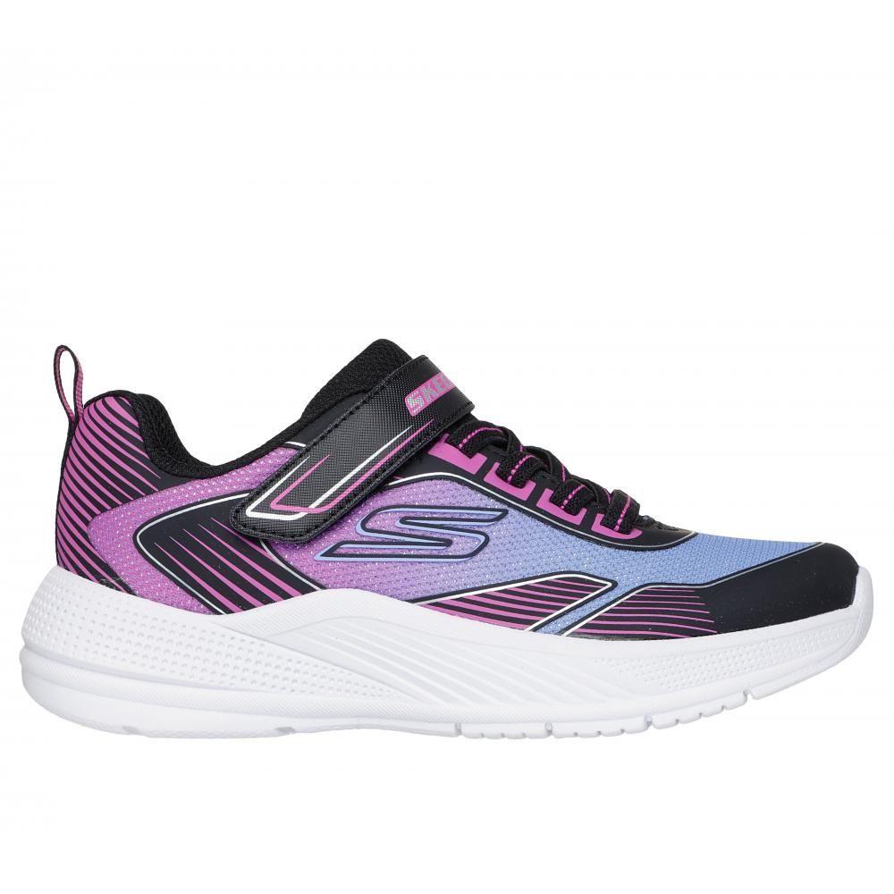 Zapatillas Niña Microspec Advance Oasis Point Negro Skechers-2