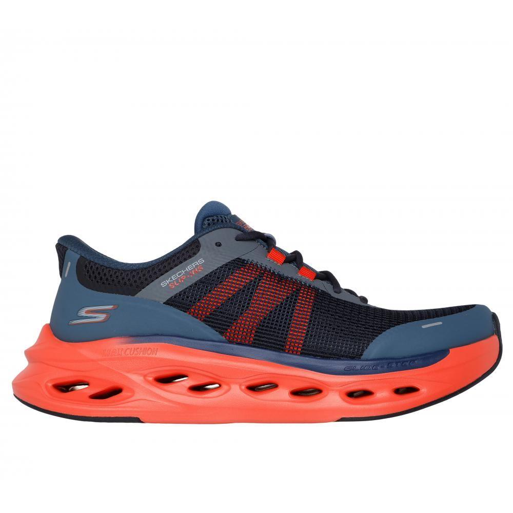 Zapatilla Hombre Max Cushioning GlideStep Azul Skechers-0