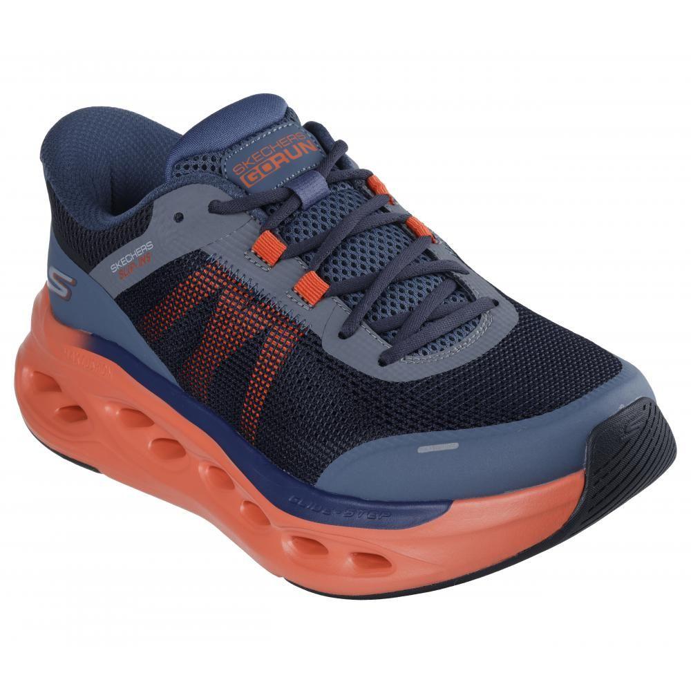 Zapatilla Hombre Max Cushioning GlideStep Azul Skechers-4