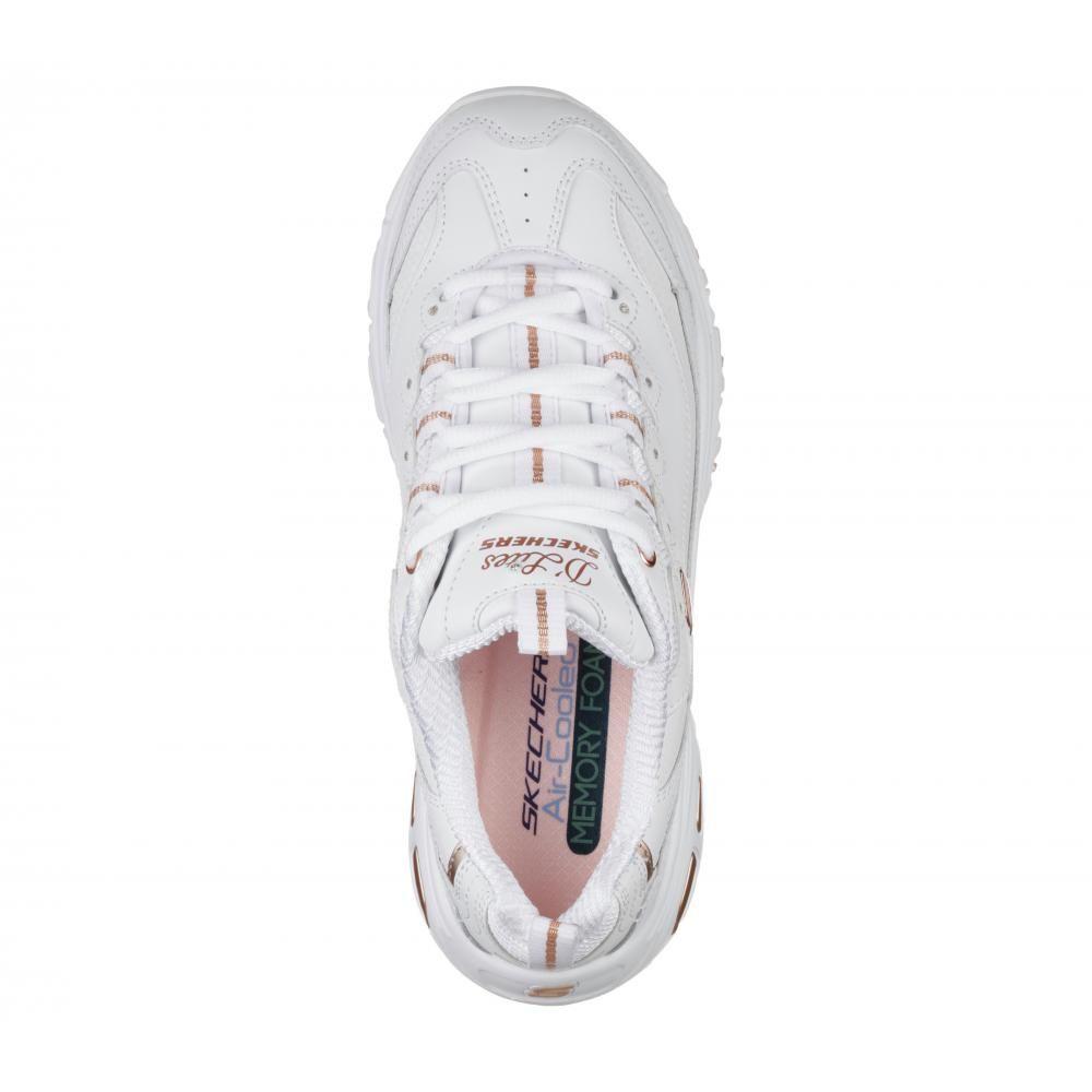 Zapatilla Mujer D'Lites Fresh Start Blanco Skechers A-2