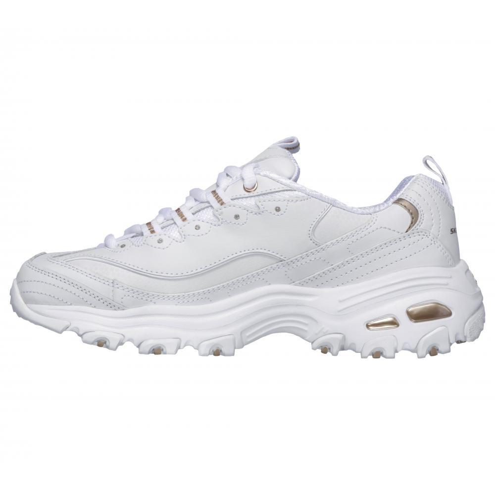 Zapatilla Mujer D'Lites Fresh Start Blanco Skechers A-4
