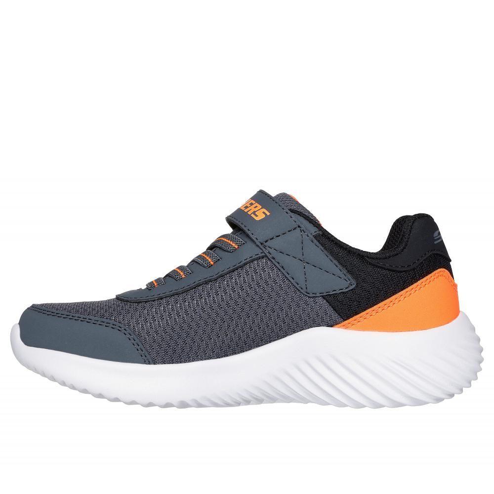 Zapatilla Niño Bounder Trekzic Gris Skechers-3