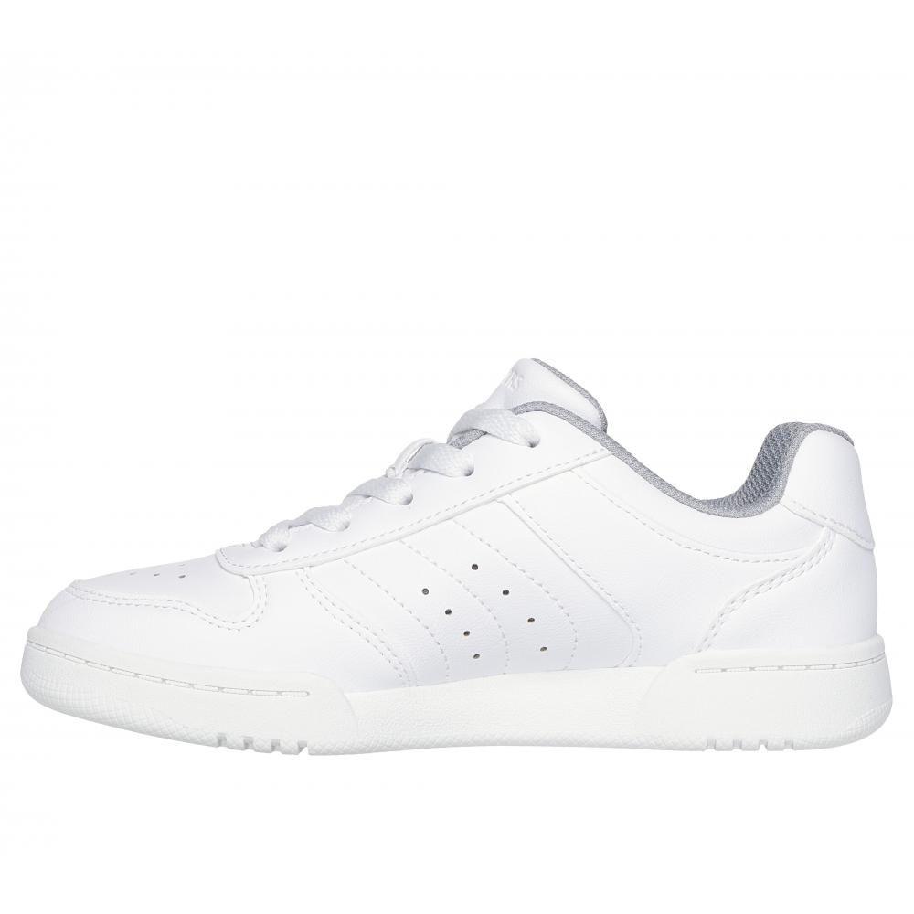 Zapatilla Niño Quick Street Blanca Skechers-3