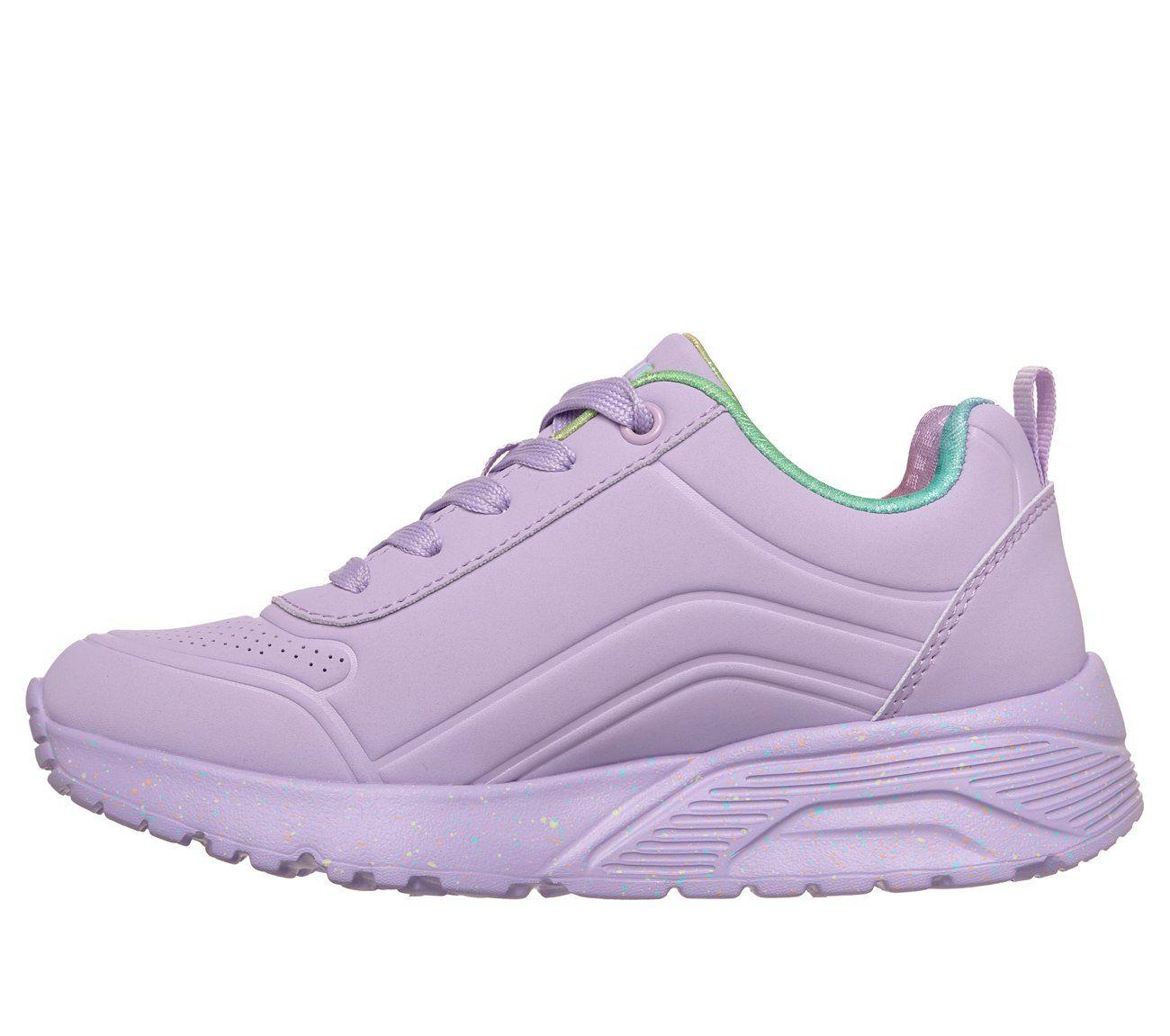 Zapatillas Niña Uno Lite Vivid Splash Lavanda Skechers-5