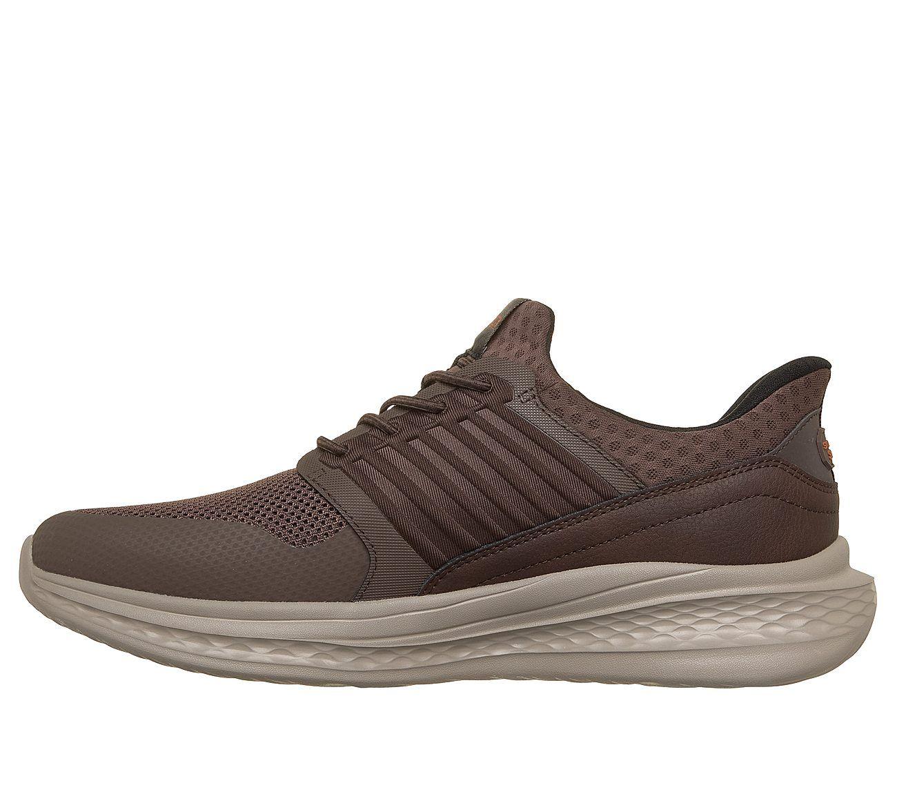 Zapatillas Skechers Hombre Slip-Ins Relaxed Fit Slade Café-3