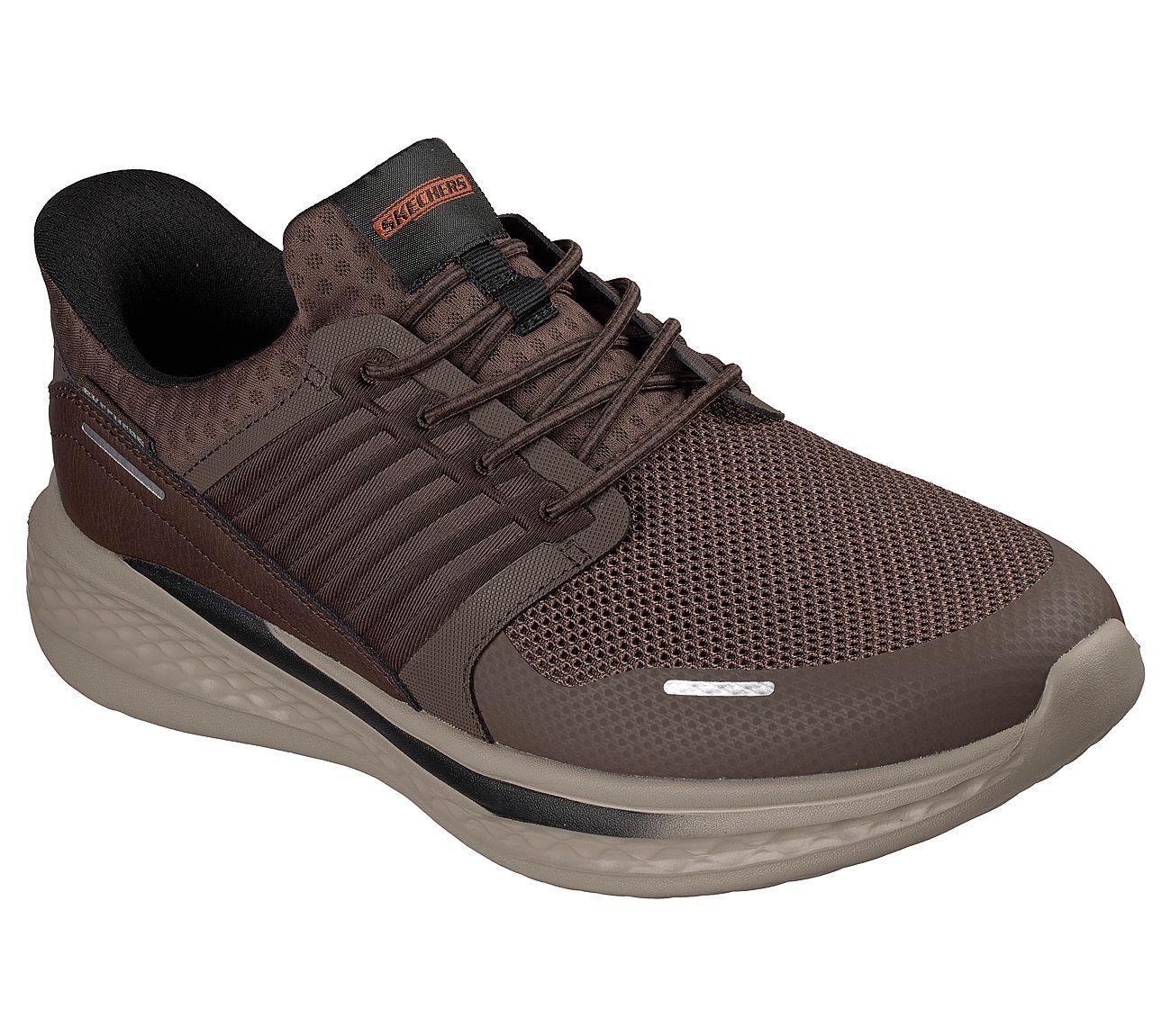 Zapatillas Skechers Hombre Slip-Ins Relaxed Fit Slade Café-4