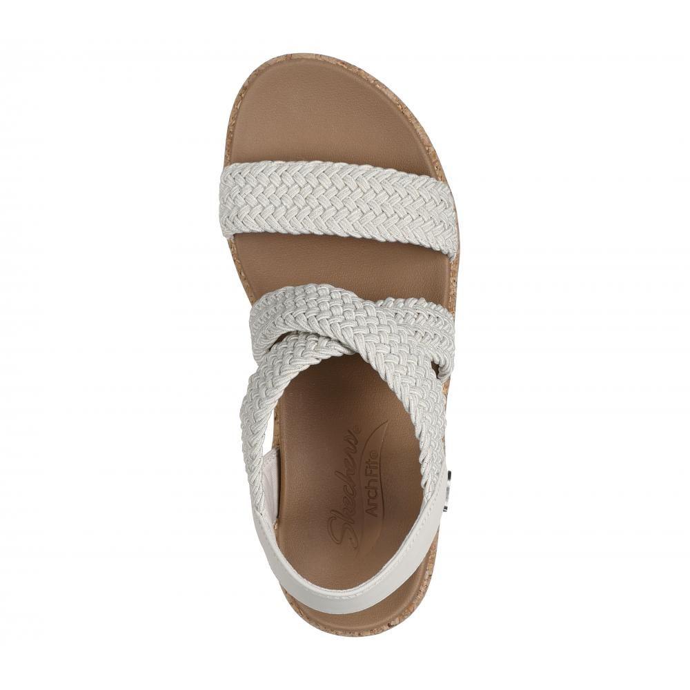 Sandalia Mujer Arch Fit Beverlee Love Sparks Beige Skechers-1