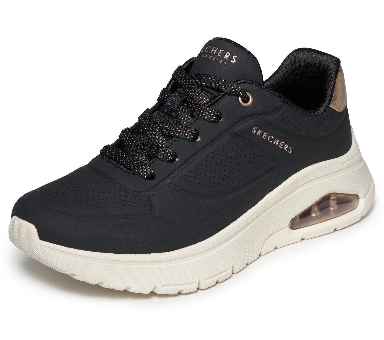 Zapatillas Mujer Uno Flex Negro Skechers-4