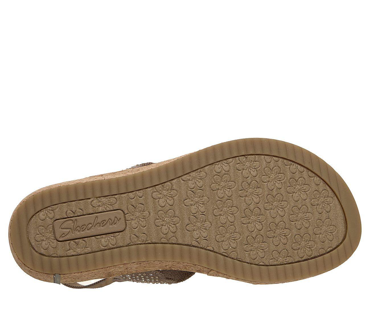 Sandalias Skechers Mujer Arch Fit Beverlee 2.0 My Fav Beige-2