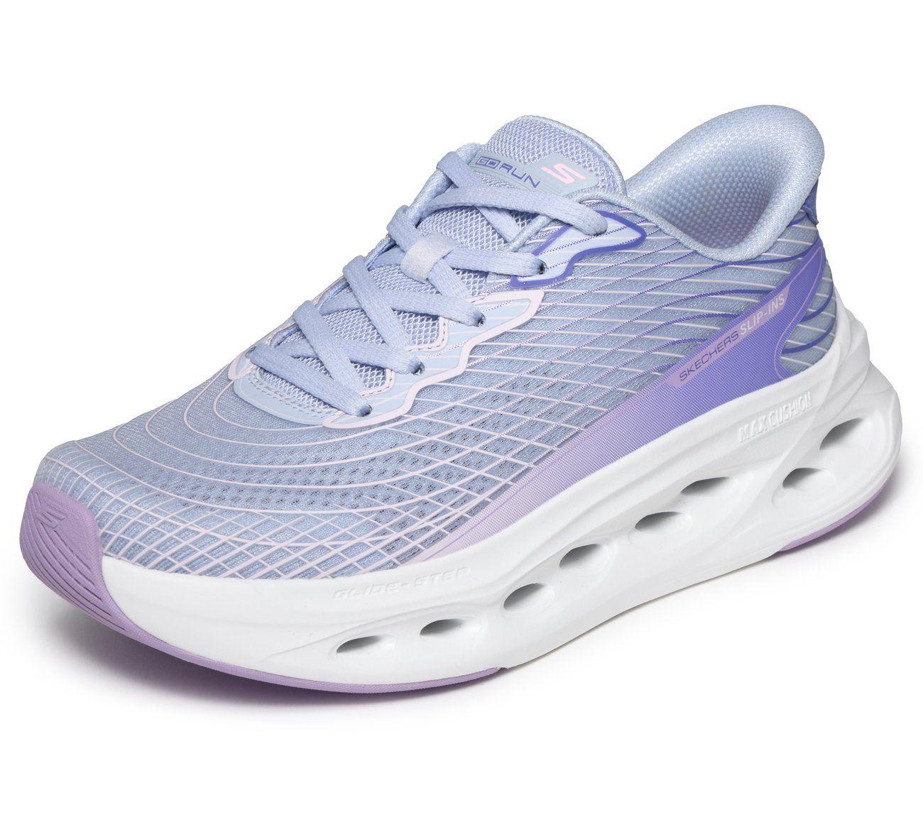 Zapatillas Mujer Slip-ins Glide-Step Sapphire Lila Skechers-4