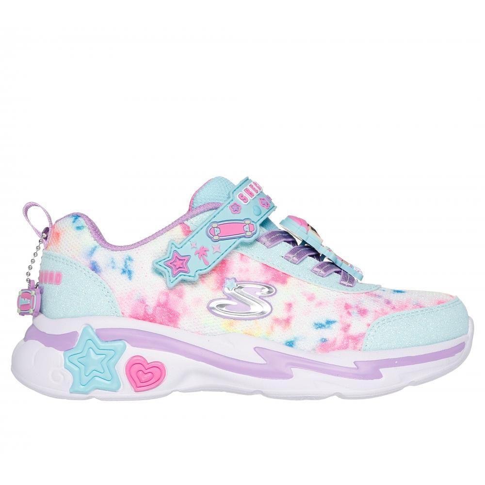 Zapatilla Niña Snuggle Sneaks Skech Squad Verde Skechers-0