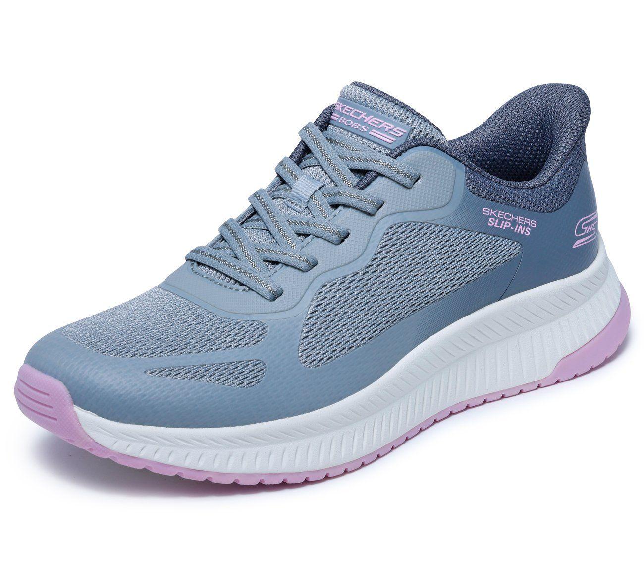 Zapatillas Mujer Slip-ins Bobs S4 Staple Look Gris Skechers-4