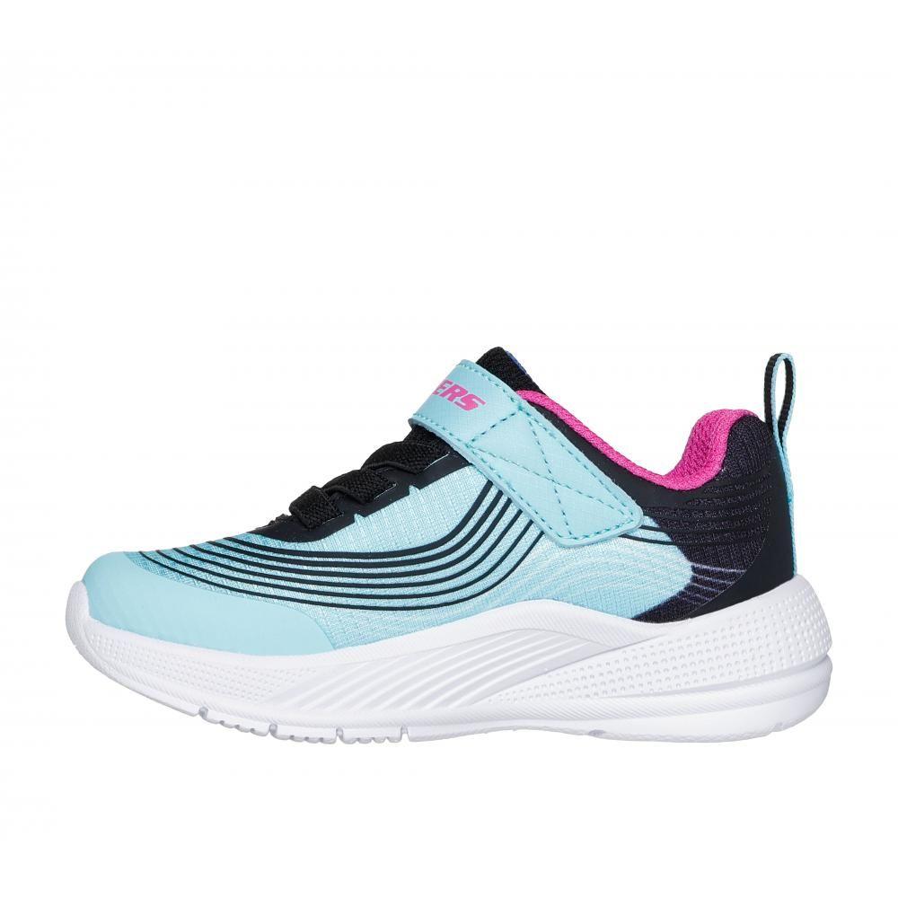 Zapatilla Niña Microspec Advance Celeste I Skechers-3