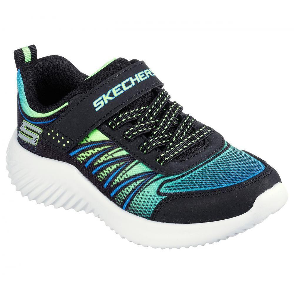 Zapatilla Niño Bounder Zatic Negro Skechers-0